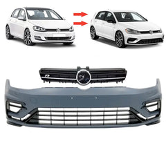 VW GOLF 7 to 7.5 R FRONT BUMPER UPGRADE
