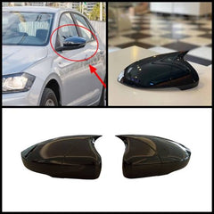 VW polo 8 gloss black M4 style Mirror Covers