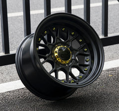 15'' AS- RC2 FULL MATT BLACK 4/100 4/114