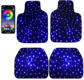 LED Starlight Fiber Optic Car Rug Universal LED Mat Light APP Operation Interior Accessory 4 Pieces Set - Autostyling Klerksdorp