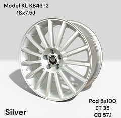 18” AS- R32 5/100 SILVER - Autostyling Klerksdorp