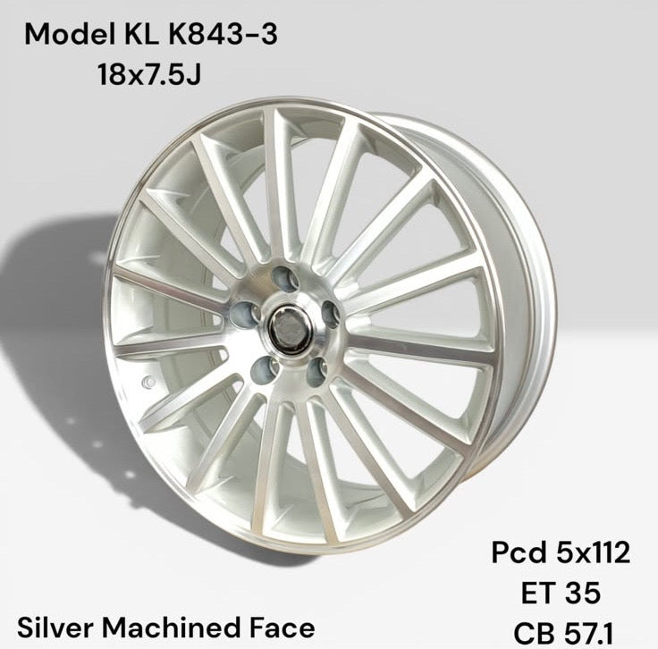 18” AS- R32 5/112 SILVER - Autostyling Klerksdorp