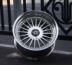 19” ALPINA 5/112 & 5/120 multi pcd FULL CHROME M3 FITMENT
