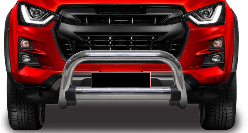 ISUZU D-MAX 2012 -2020 NUDGE BAR CHROME - Autostyling Klerksdorp