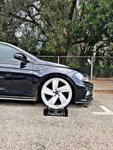 17” AS- MILTON DISHED 5/100 SILVER RIMS