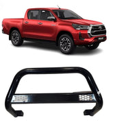 TOYOTA HILUX 2016+ NUDGE BAR BLACK MESH - Autostyling Klerksdorp
