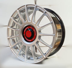 19” AS-SUPERTURISMO 5/112 & 5/100 multi pcd SILVER