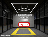 Designer Hexagon /arrow led lights 4.8m x2.4m