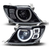 Toyota Hilux Vigo D4D (05-08) Defender Style LED Projector Upgrade Headlights