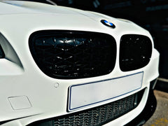 BMW F10 PRE FACELIFT MILLION STAR KIDNEY GRILLS GLOSS BLACK