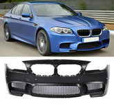F10 M5 FRONT BUMPER CONVERSION M5 Style Front Bumper Fit for 2011-2013 BMW F10 5 SERIES SEDAN With PDC Without FOG LIGHTS