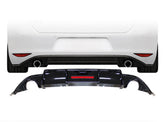 VW GOLF 7 GTI KARBEL REAR DIFFUSER WITH LED LIGHT