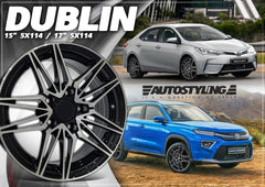 17” AS- DUBLIN 5/114 PCD FOR TOYOTA QUEST , URBAN CRUISER , SUZUKI