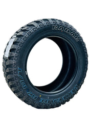 20” 33x12.5 RADAR RENEGADE R7 MUD TERRAIN WHITE LETTER TYRES SOLD IN SET OF 4