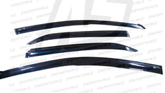 TOYOTA HILUX 2005+ 4pce GLOSS BLACK MUGEN WINDSHIELDS GLOSS BLACK