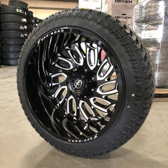22" AS-F991450 RIMS for Ford F-150 & ranger 6/139 & 6/135 BLACK