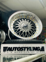 17" AS-008 4/100 & 4/108 GUNMETAL WHEELS