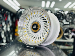 15” AS-SUPERFIN 4/100 & 4/108 WHITE WHEELS
