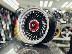 15” AS-SUPERFIN 4/100 & 5/100 MATT BLACK (I) WHEELS