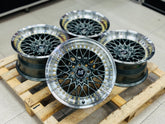 15” AS-7418 VS GUNMETAL 4/100 4/114 wheels