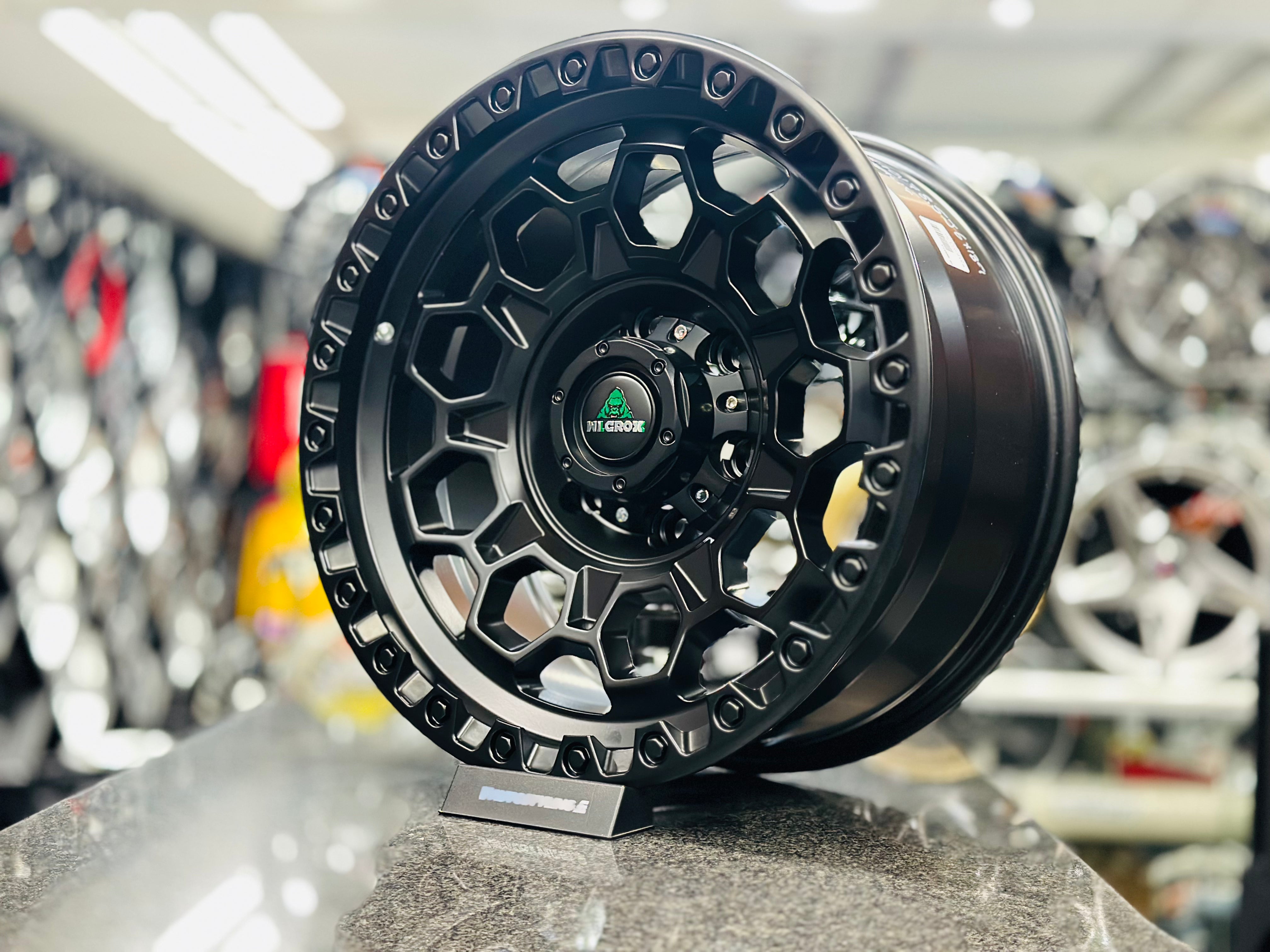 17” AS- F629017 6/139 BLACK 4x4 wheels - Autostyling Klerksdorp