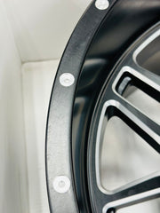 20” AS-0260 20X12J GLOSS BLACK/ SILVER DEMO SET