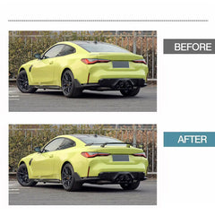 BM G80 / G82 (M3/M4) Gloss Black M-Performance Competition Style Rear Wing