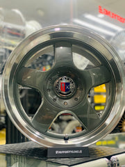 15” AS- 9N 4x100 & 5x100 grey wheels
