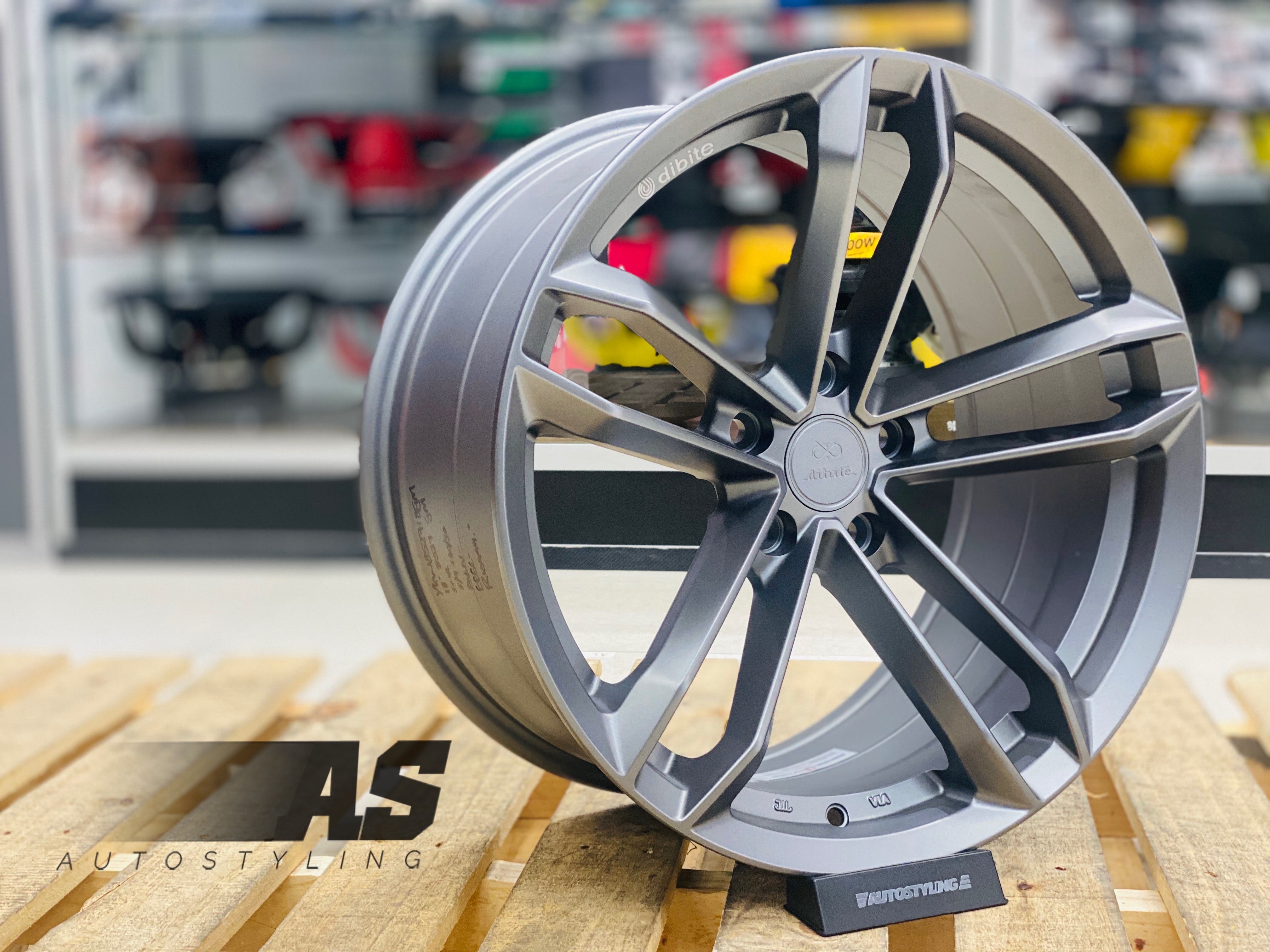 18” DIBITE 5/112 GUNMETAL - Autostyling Klerksdorp