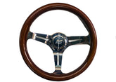 WOODEN STEERING WHEEL 330MM
