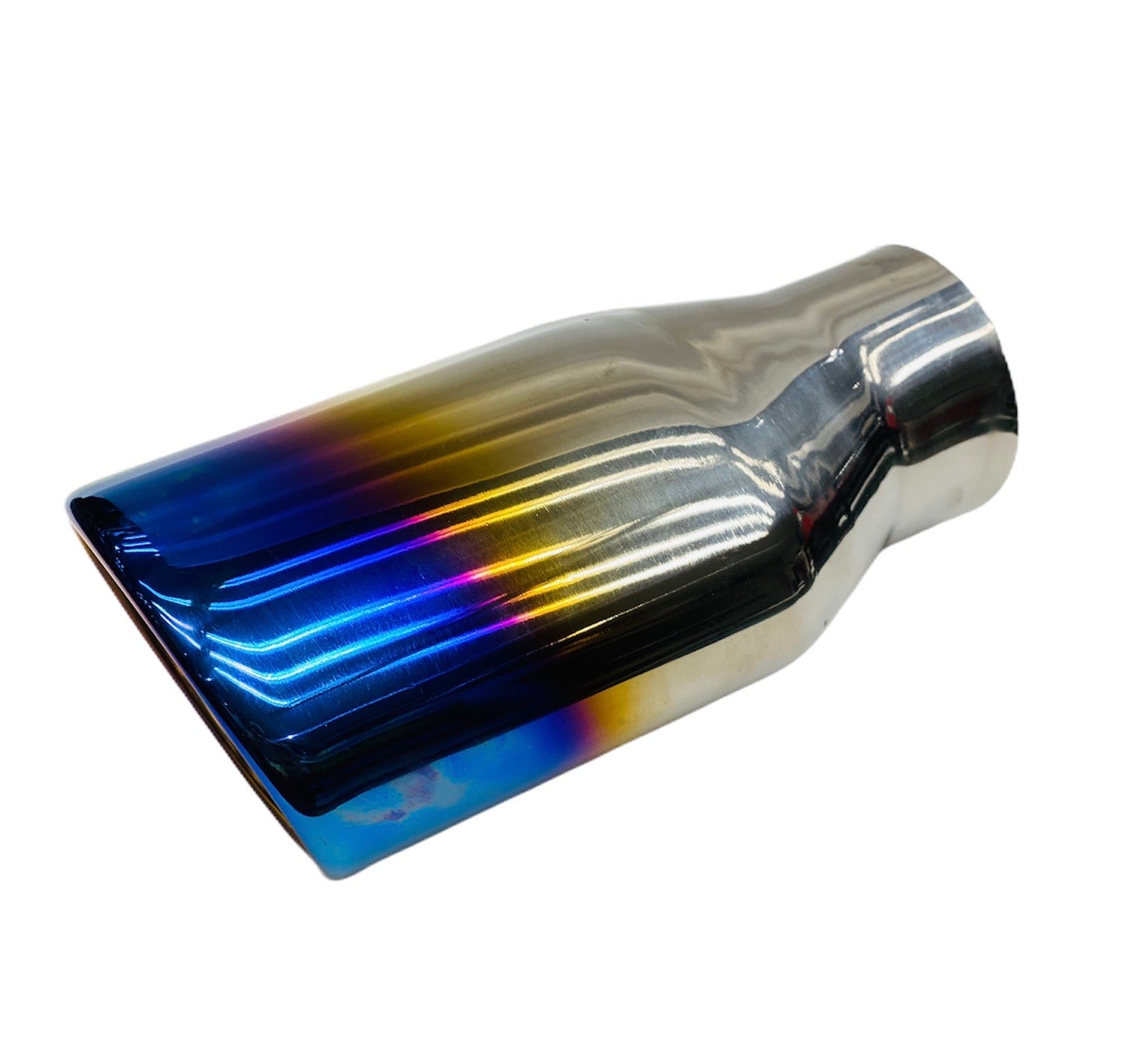 NEO CHROME TAILPIECE IN:57MM, OUT: 50x76 - Autostyling Klerksdorp
