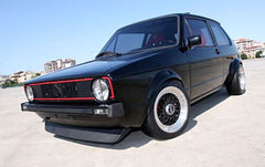 VW GOLF MK1 RABBIT FRONT SPOILER MATT BLACK