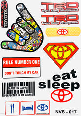 TOYOTA STICKER KITS