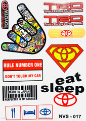 TOYOTA STICKER KITS