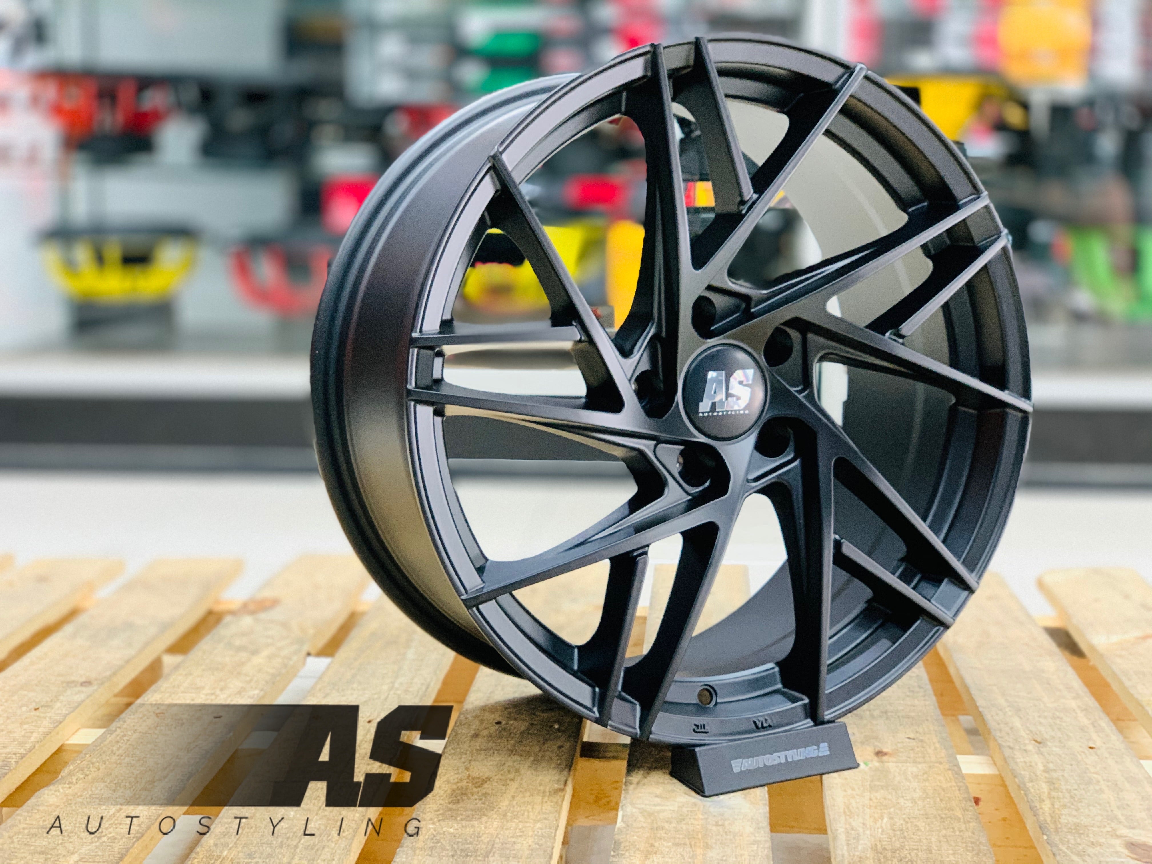 18” AS- F98T 5/112 MATT BLACK - Autostyling Klerksdorp