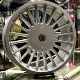 17” AS-PINA ALPINA CLASSIC SILVER 4/100 & 5/100 wheels