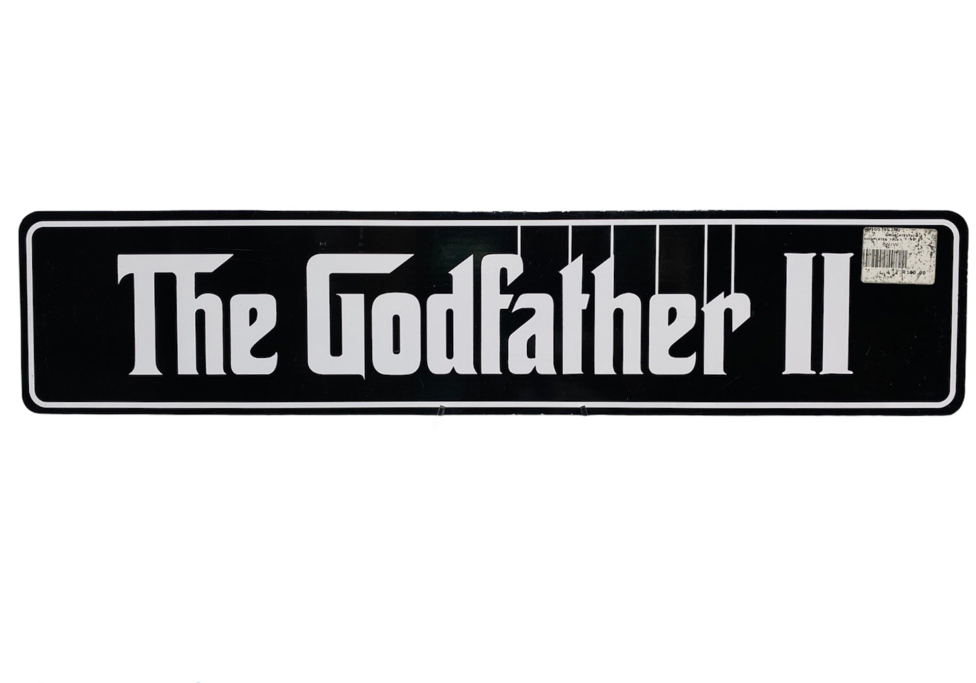 THE GODFATHER THIN SHOW PLATE - Autostyling Klerksdorp