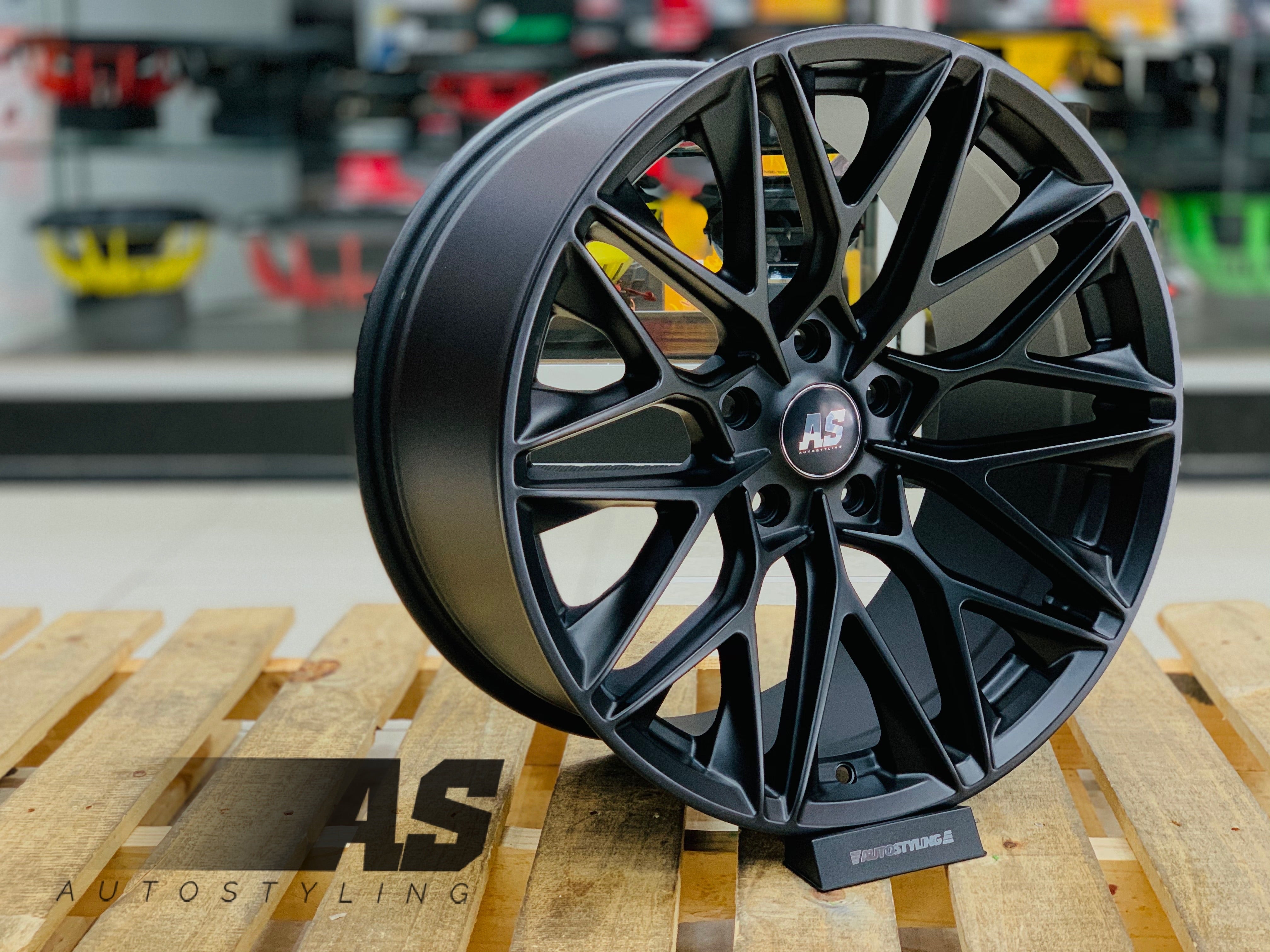 19” AS-F1202 5/112 MATT BLACK - Autostyling Klerksdorp