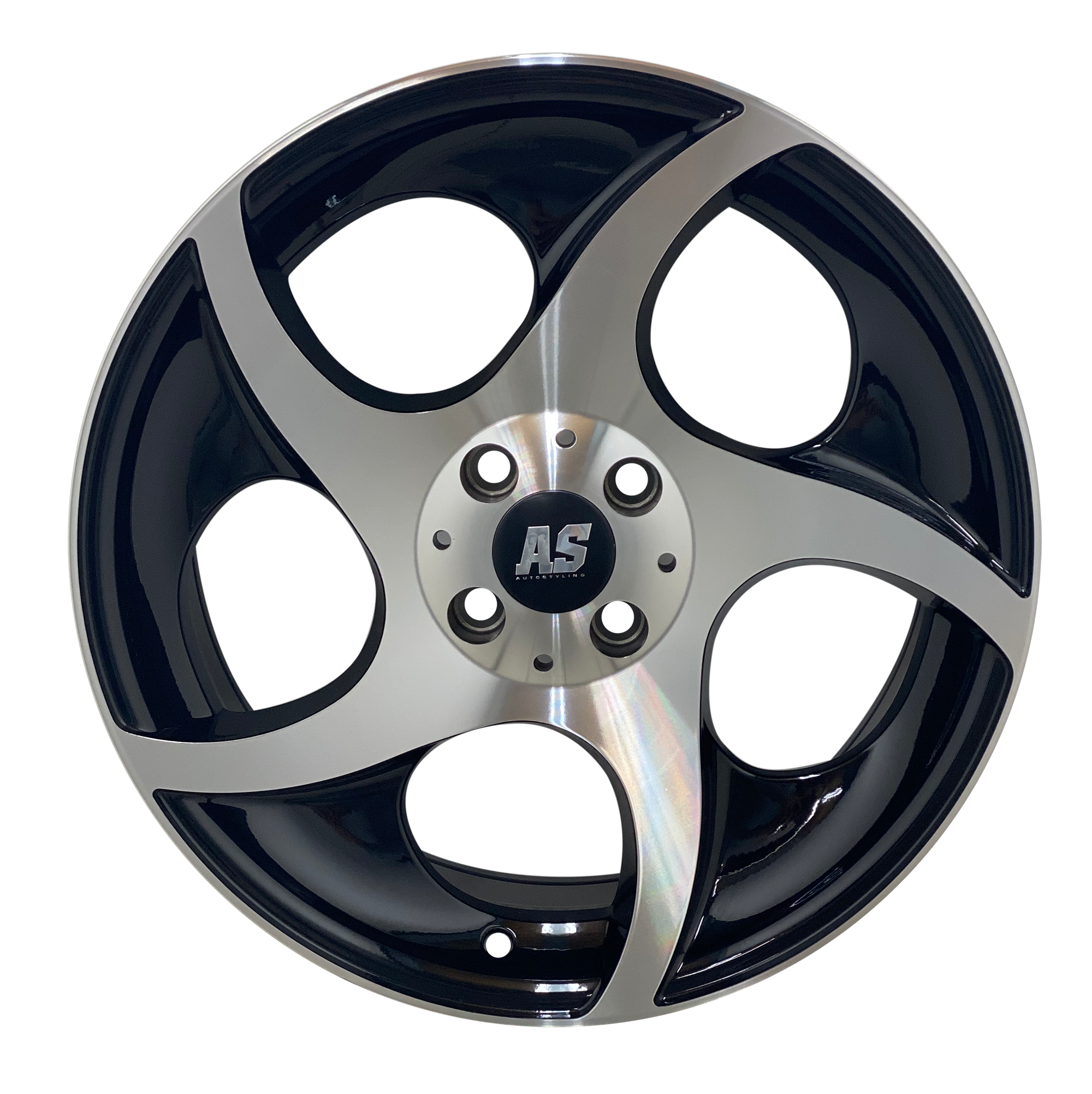 17” AS- SLR 4/100 BLACK WITH SILVER FACE - Autostyling Klerksdorp