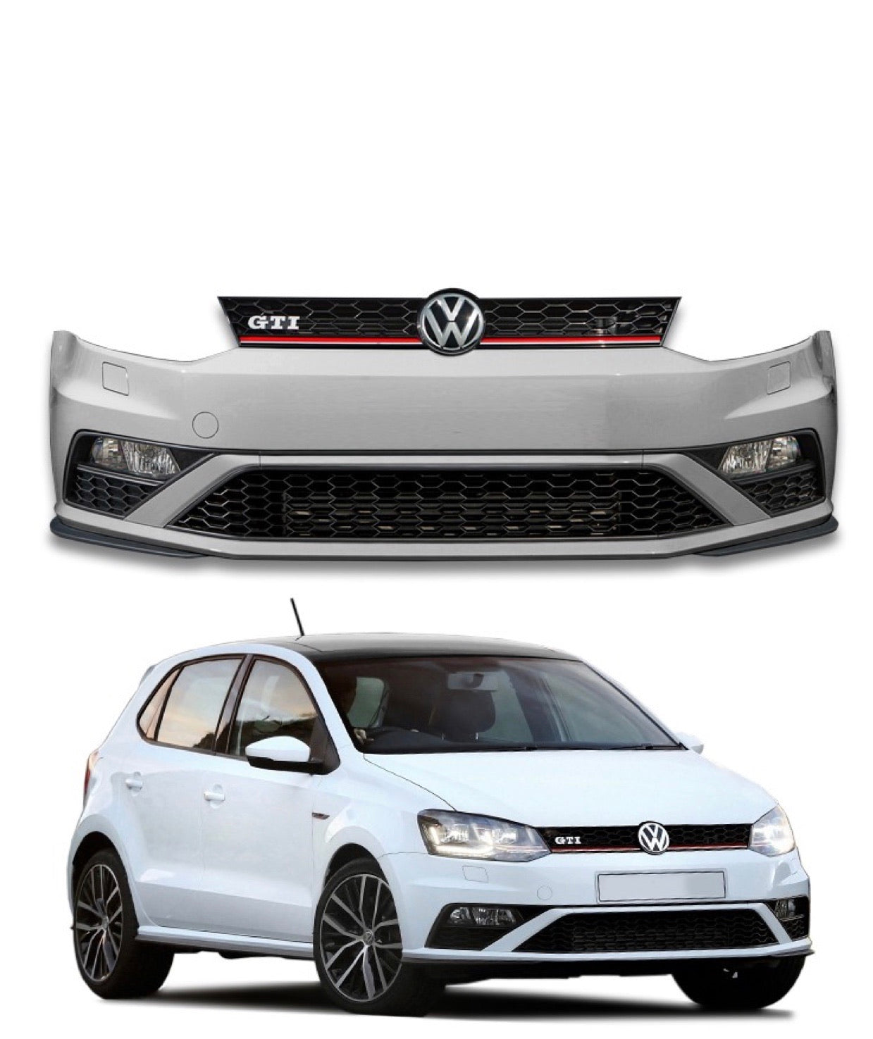 Polo 6c GTI front bumper incl fogs - Autostyling Klerksdorp