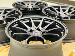 18” AS- CE28 5/114 MATT BLACK