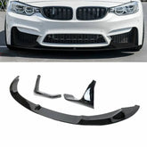 BM F80/F82 M3 M4 FRONT MP SPOILER GLOSS BLACK