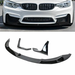 BM F80/F82 M3 M4 FRONT MP SPOILER GLOSS BLACK