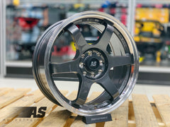 17” AS- TE37 4/100 4/114 GUNMETAL