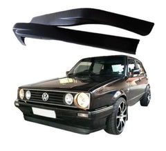 VW GSX 2PCE FRONT SPOILER MATT BLACK