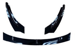 Mk 5 3pce front spoiler thin gloss black