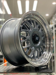 17” AS EURO 4/100 & 4/114 gunmetal