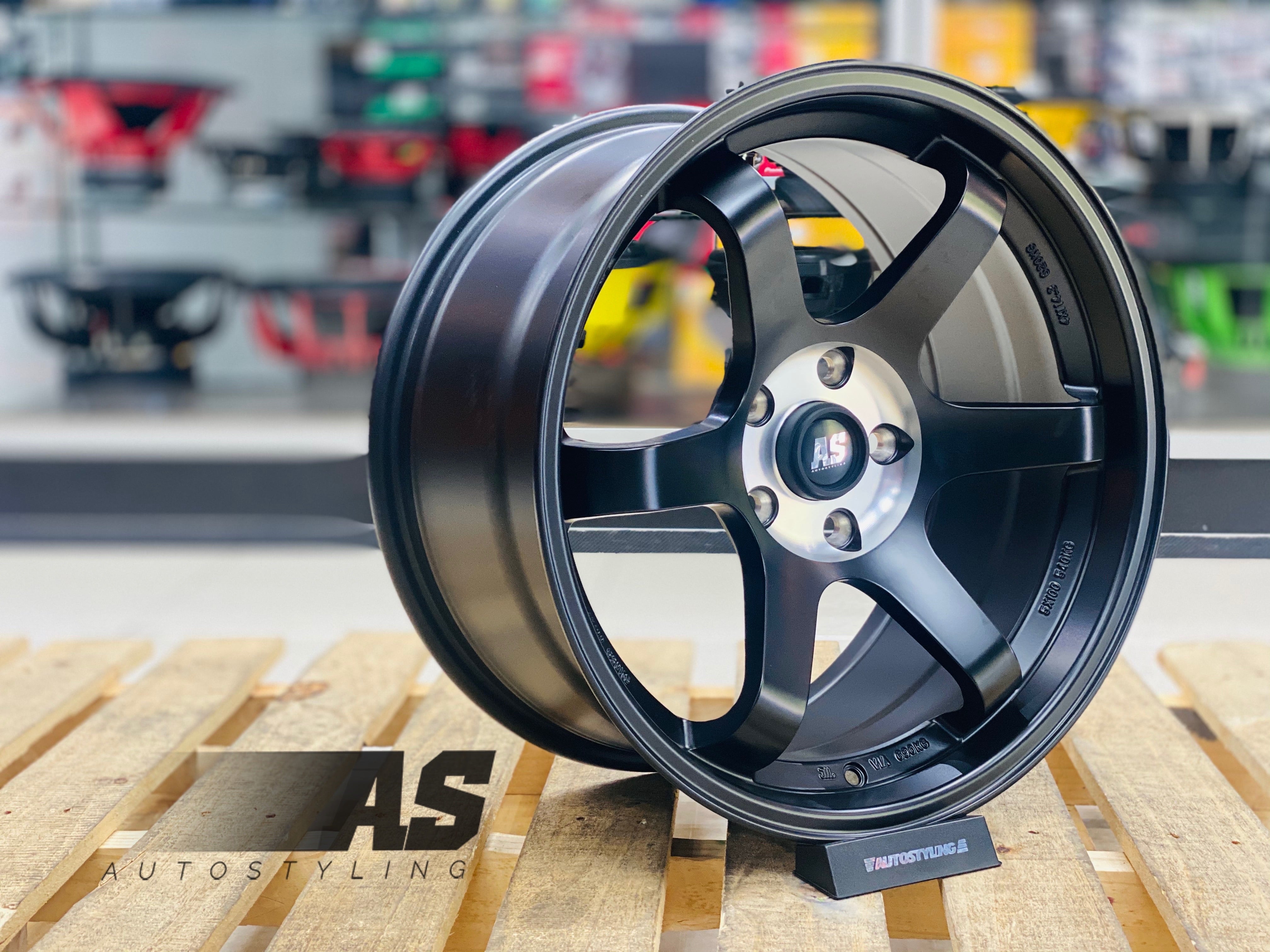 18” AS-37 5/114 FULL BLACK - Autostyling Klerksdorp
