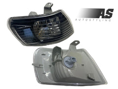 Toyota corolla rxi 98-01 blk/chrome corner lamps sold in pair