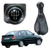 5 SPEED GEAR KNOB WITH BOOT BLACK VW POLO 6N 1996-1999